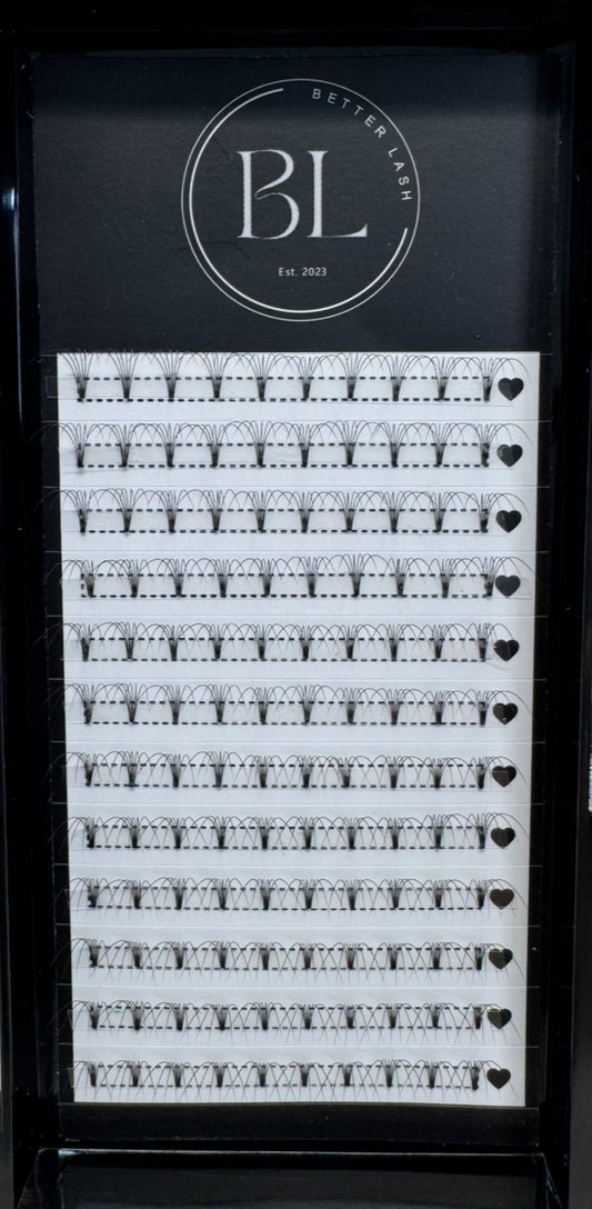 10mm 6D Pre-Made Fan Lashes