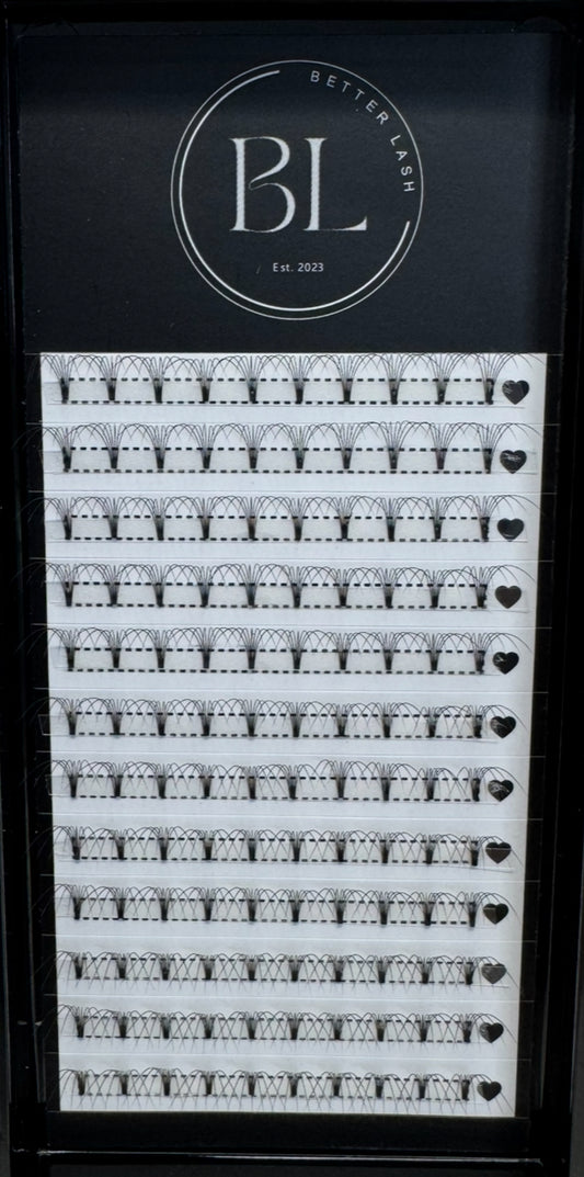 10mm 7D Pre-Made Fan Lashes