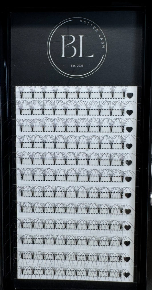 13mm 6D Pre-Made Fan Lashes