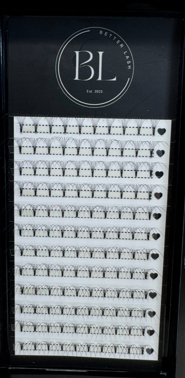 11mm 6D Pre-Made Fan Lashes