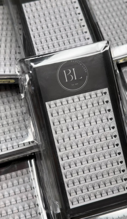 10mm 6D Pre-Made Fan Lashes